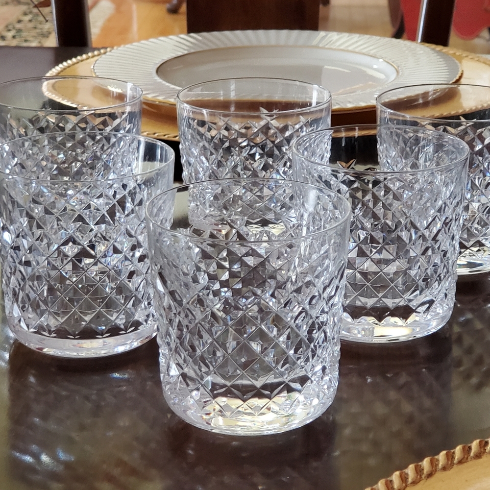 Waterford Alana Set of 2 Old Fashioned Glasses (There Are 3 Sets)